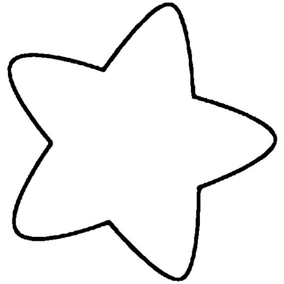 Рисунки раскраски звездочка (43 фото)