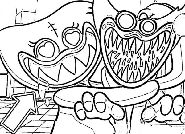 Разукрашки Хаги ваги и киси МИСИ