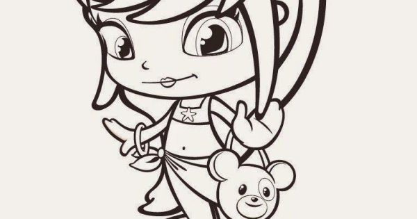 Пинипон раскраска