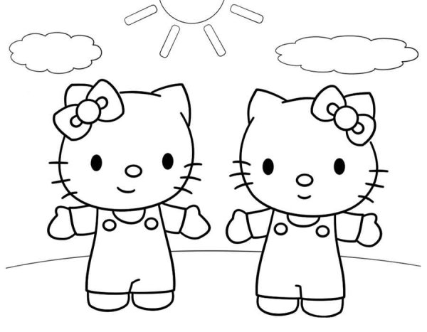 Раскраска кот