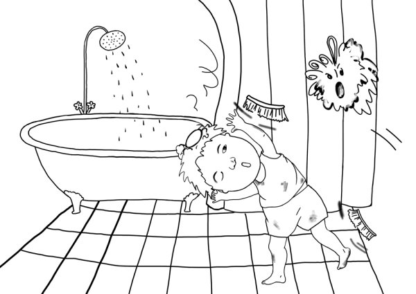 Раскраски Муха Цокотуха Чуковского для детей