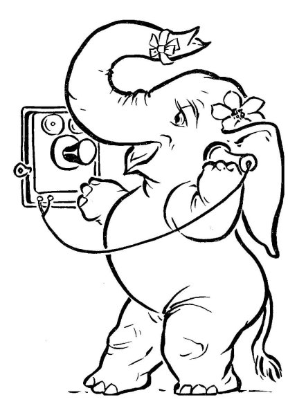 Чуковский Айболит раскраска