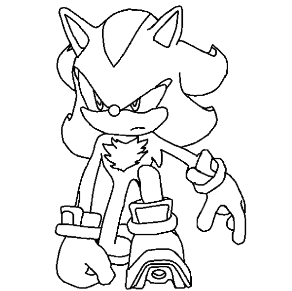 Раскраски Соник хеджхог