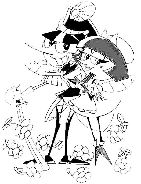 Раскраски к сказке Муха Цокотуха для детей