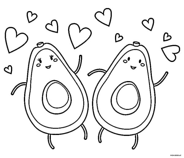 Раскраска на аву