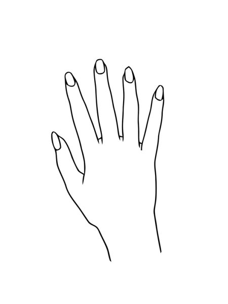 Ногти для раскрашивания