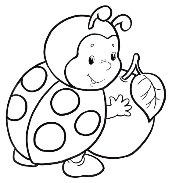 Раскраски для малышей