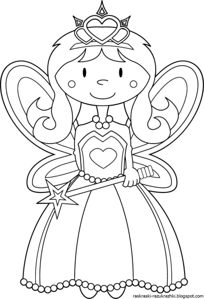 Раскрашки для детей принцесса София
