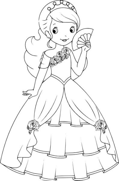 Раскраскипринцес Дисней