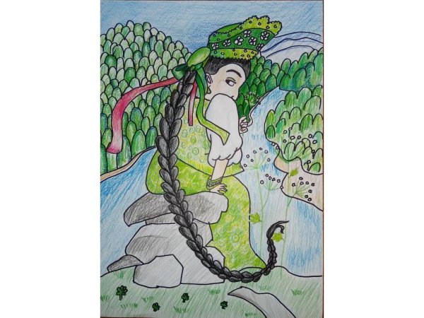 Царевна рисунок