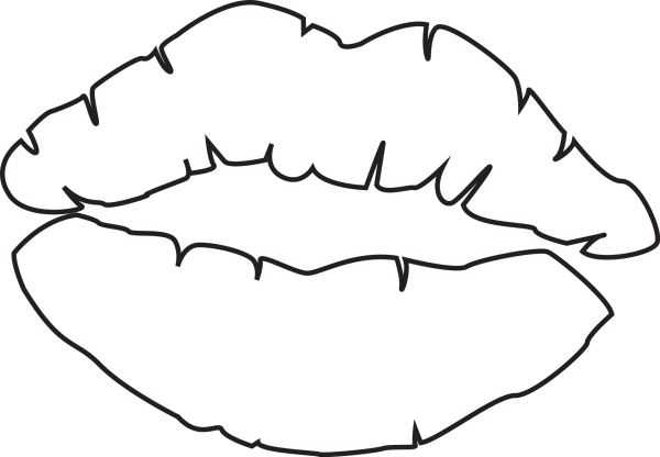 Губы раскраска