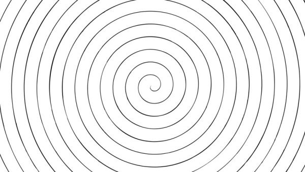 Спираль для раскрашивания