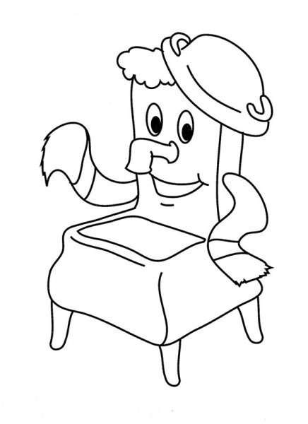 Иллюстрации к Мойдодыру Чуковского для раскрашивания