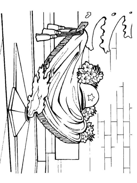 Трафарет вечный огонь к 9 мая