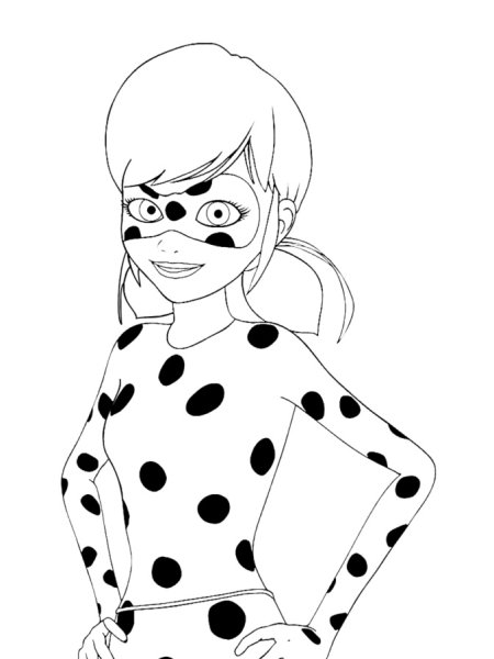 Леди баг и супер-кот raskraska