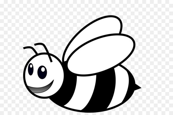 Пчела раскраска для детей