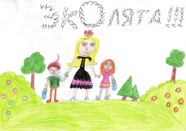 Конкурс рисунков сказочных героев Эколята