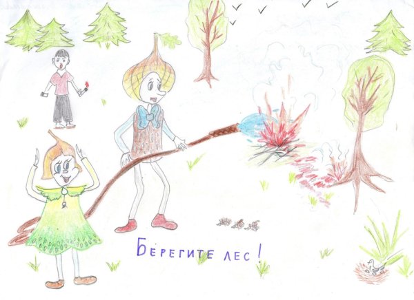 Эколята защитники природы рисунки в школу