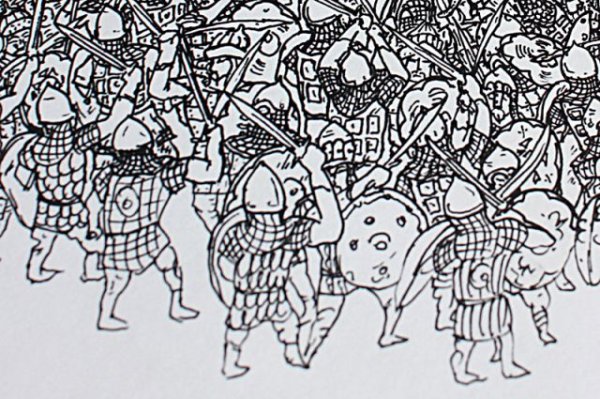 Раскрашивание эпизод Куликовская битва