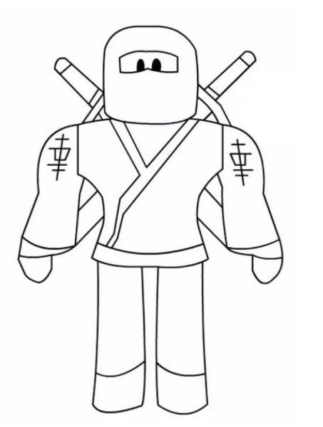 Раскраски для мальчиков РОБЛОКС