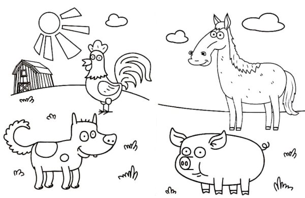 Раскраска трактор из мультика синий трактор