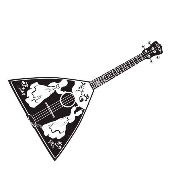 Русский народный инструмент балалайка