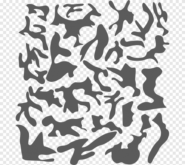 Трафарет камуфляж