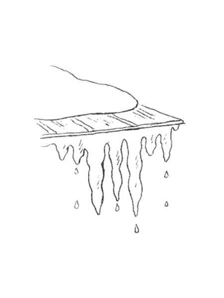 Нарисовать весеннюю капель