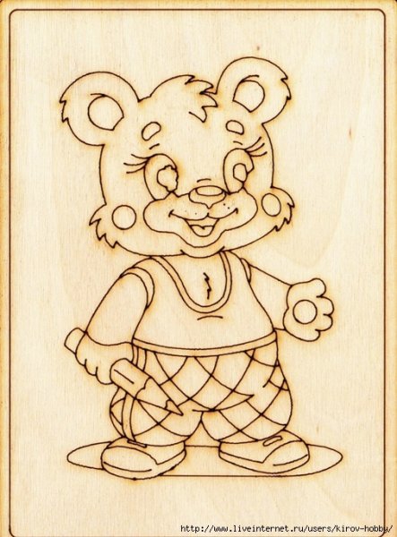 Детские раскраски фанера