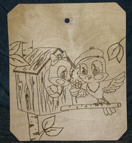 Декоративное Выжигание по дереву