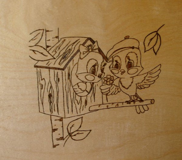 Трафареты для выжигания по дереву