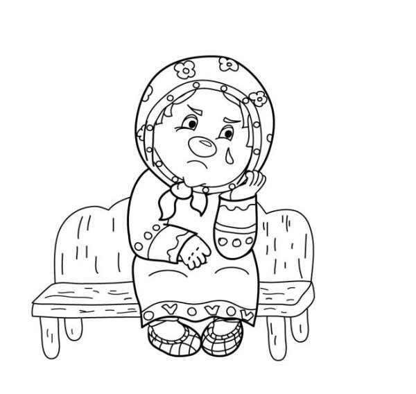 Корней Чуковский раскраски Федорино горе