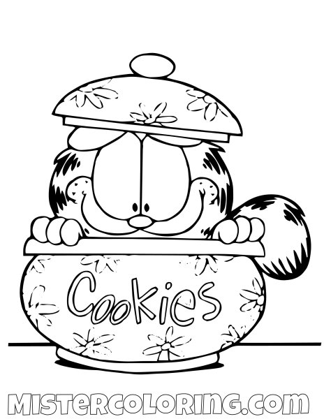 Раскраска кот Басик