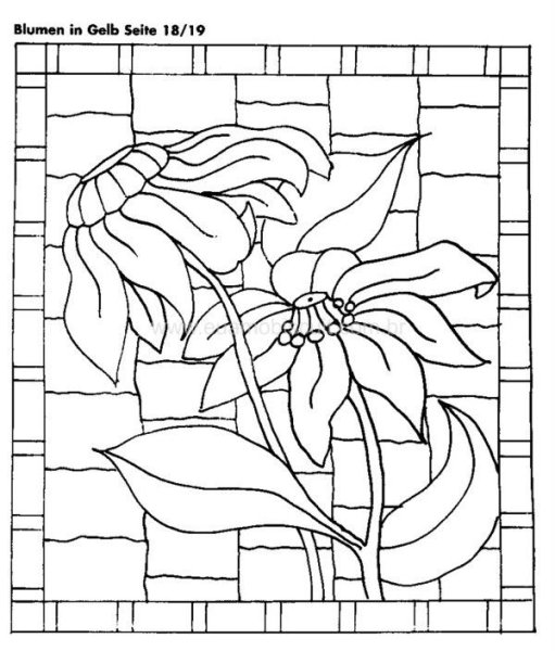 Эскиз витража