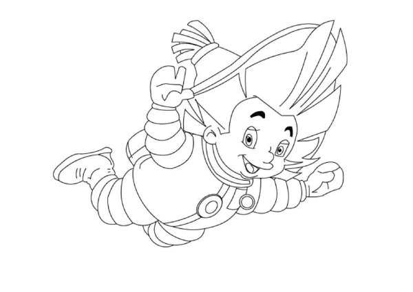 Незнайка на Луне раскраска для детей