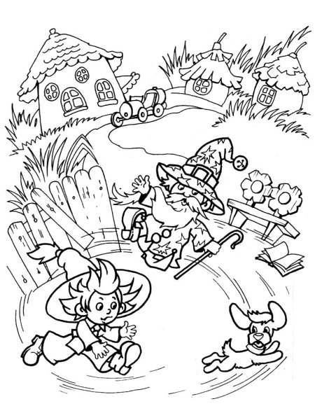 Незнайка в Солнечном городе Незнайка и волшебник