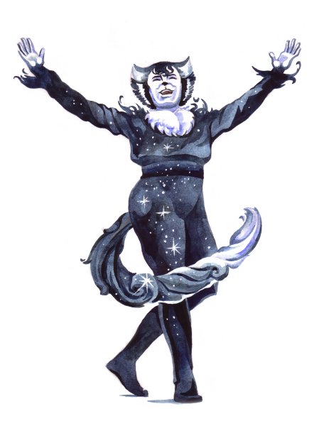 Иллюстрация к мюзиклу кошки