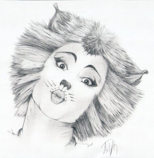 Иллюстрация к мюзиклу кошки легко