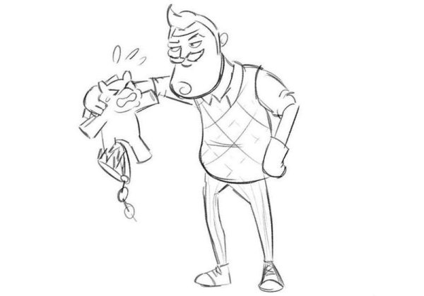 Раскрашивать привет сосед