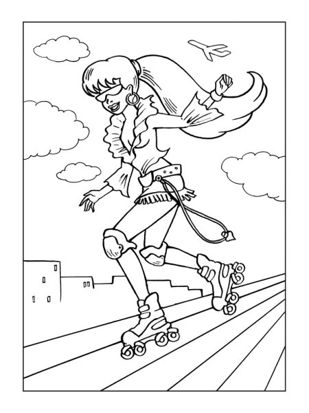 Здоровый образ жизни раскраска