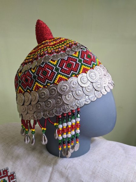 Тухья Чувашский головной убор рисунок