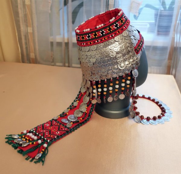 Чувашский головной убор тухья выкройка