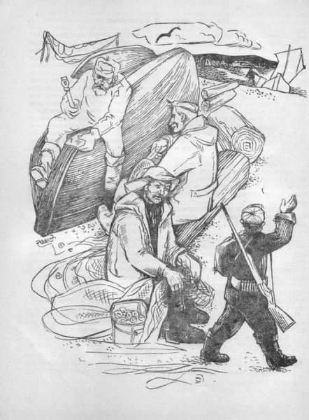 Иллюстрация к рассказу Васюткино озеро