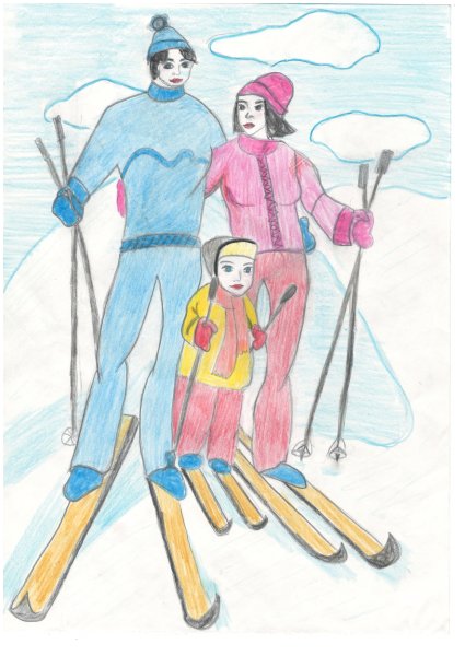 Мама папа я спортивная се