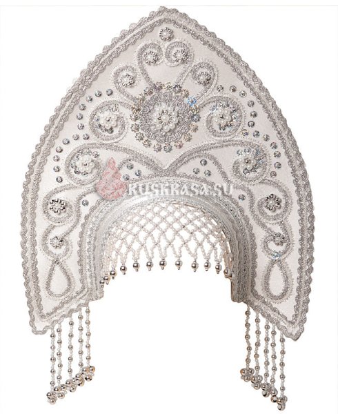 Выкройка диадемы кокошника