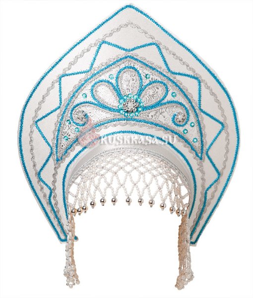 Кокошник раскраска