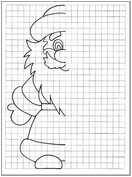 Рисование по клеткам