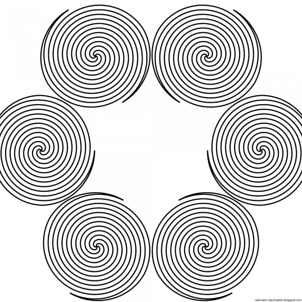 Рисование по спирали