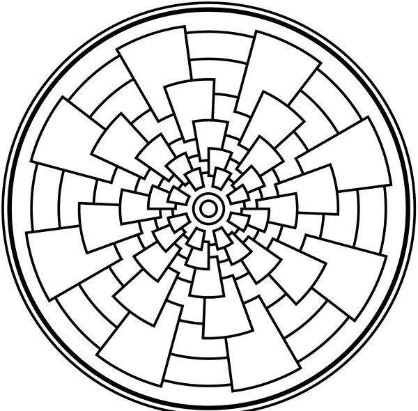 Спиральный узор