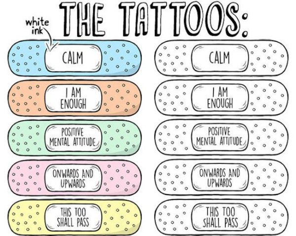 Тату пластырь эскиз